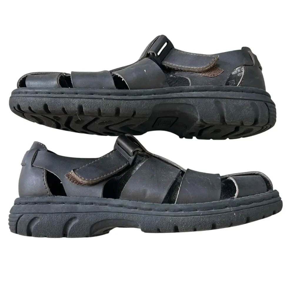 Route 66 Men's Leather Fisherman Shoes